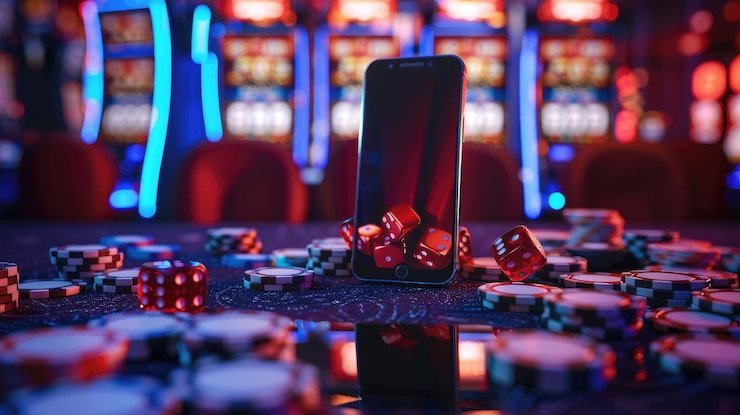 Layar perangkat menampilkan sesi Live Blackjack dengan antarmuka responsif dan nyaman digunakan